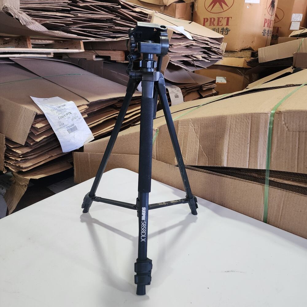 Sunpak 5858DLX Tripod for DSLR Cameras Video Camcorders Photography